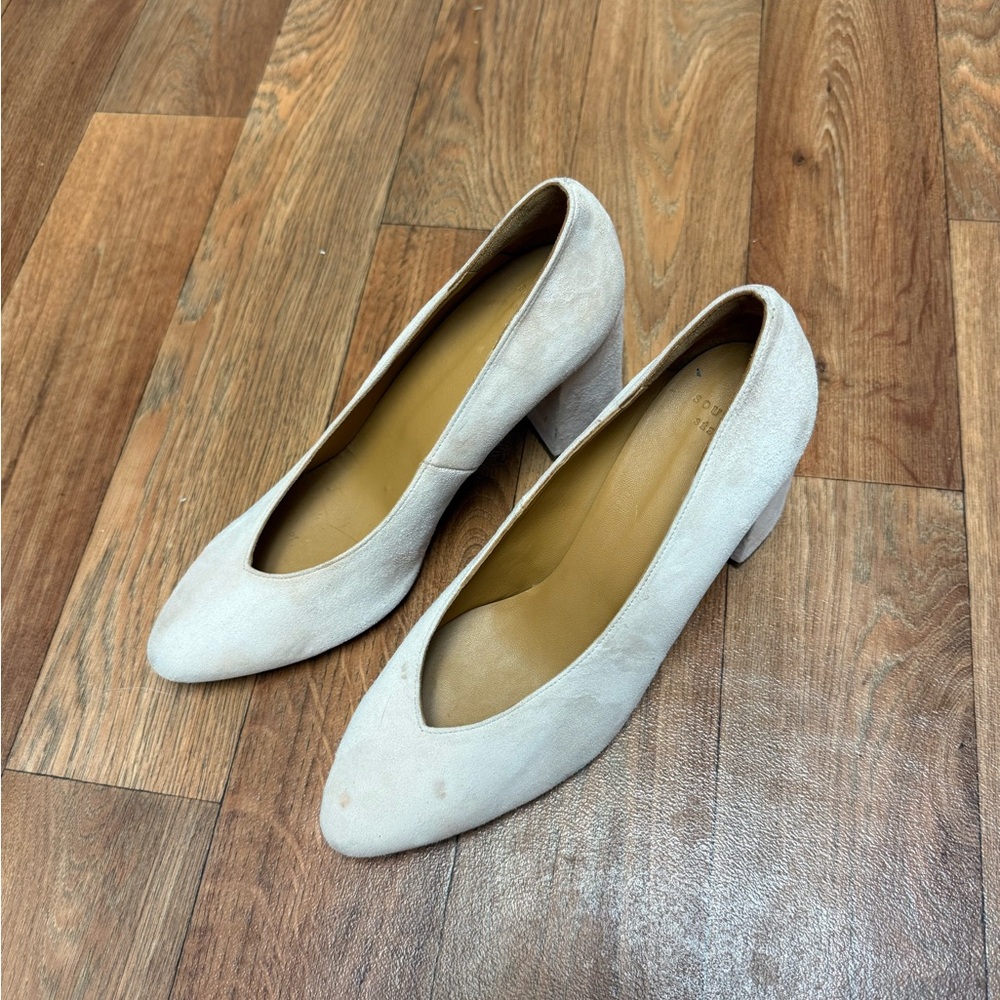 Sezane Alice Pumps in Light Pink
